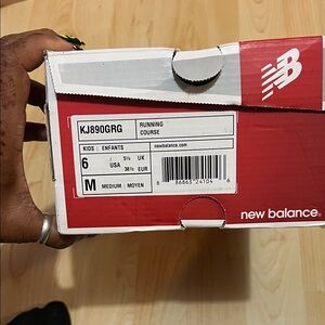 New Balance Kids Running Shoes - Red and White